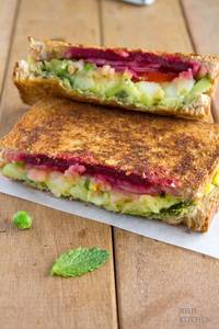 Vegetable toast