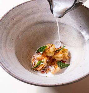 Sea White Prawns