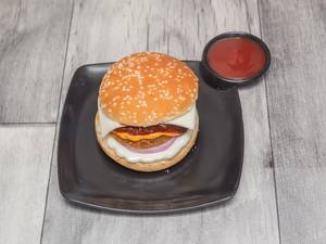Chinese Chilli Chaap Burger