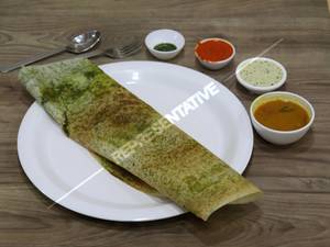 Rava Palak Masala Dosa