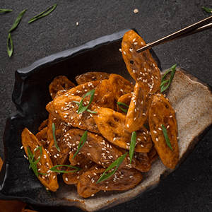 Crispy Thai Lotus Stem