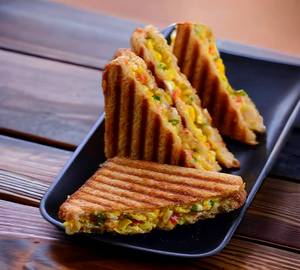 Corn Cheese Grill Sandwich