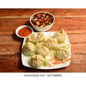 CHICKEN FRIED MOMO WITH SOUP