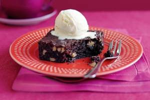 Browni With Ice Cream