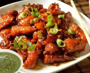 Baby Corn Chilly - Dry