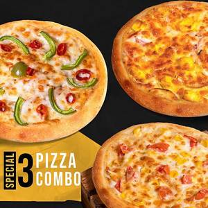 Special 3 Pizza Combo