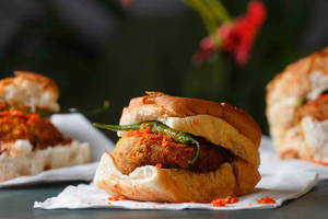 Kolapuri Spicy Vada Pav