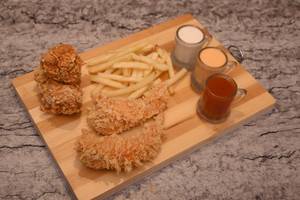 Lollipop(2pcs) + Strips(1pc)+fries(small)+ Mayo(1pkt)