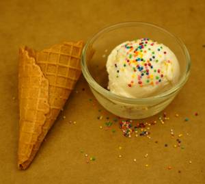 Vanilla Ice cream Scoop