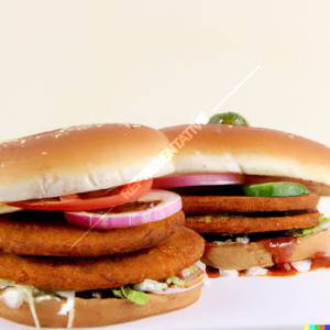 Chicken Double Decker Burger