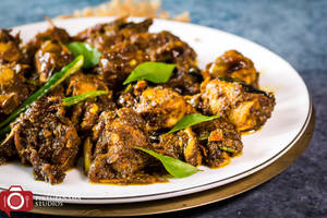Pepper chicken dry