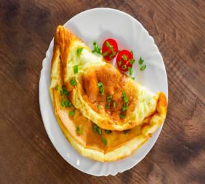 Garden Omelette (2 eggs)