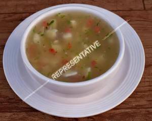 Veg Manchurian Soup