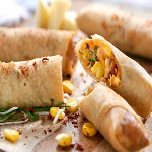 Corn Chilli Cheese Roll
