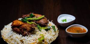 Chicken Fry Piece Biryani (mini)