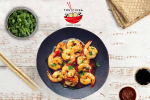Chilly Prawns Dry