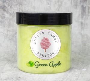 Green Apple Cotton Candy