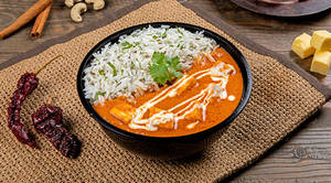 Cheese Butter Masala Rice Bowl [500 ml] with Buttermilk [200 ml]