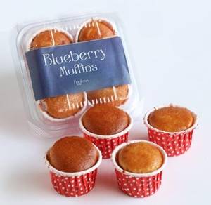 Blueberry Muffin Eggless