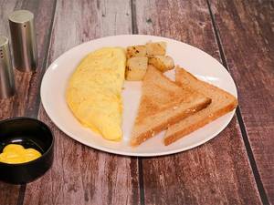 Bbq Chicken Cheese Omelette