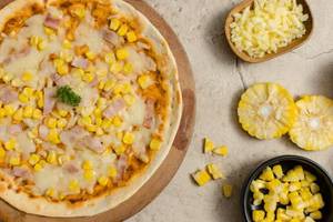 Corn delight pizza       