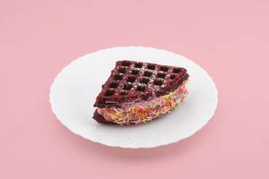 Cotton Candy Waffle