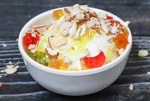 Pineapple  Jelly  Dry Fruit Topping Ice Cream