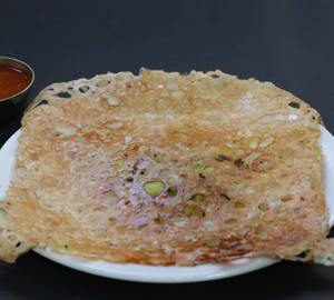Rava Masala Dosa With Butter