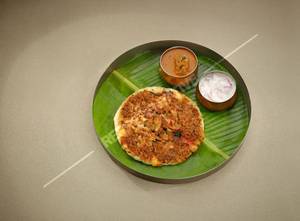 Chicken curry dosa