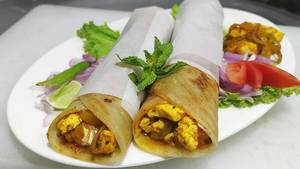 Paneer Bhurji Roll