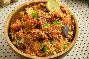 Chicken Fry Biryani - Single