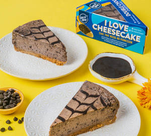 Double Choco Cheesecake Slice