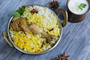 Chicken Dum Biryani 									