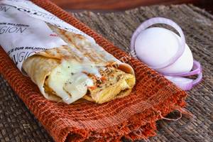 Double Egg Double Paneer Roll