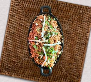 Rice And Noodles Combination