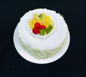Fruit White Forest Cake
