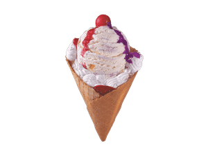 Fruity Fun (Waffel) Sundae