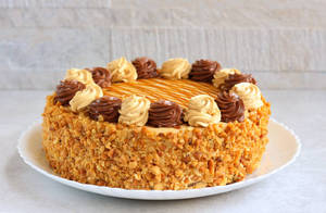 Butterscotch cake [450 grams]                                                               
