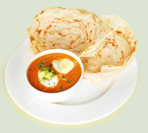 Kerala Porotta & Egg Curry