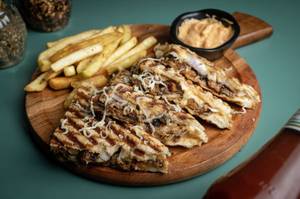Pork & Cheese Sandwich