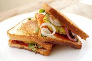 Aloo Tikki Sandwich