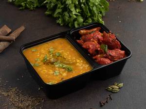 Ghee Sambar Rice With Veg 65 