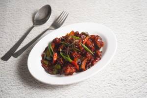 Smoked Chicken Chilly Dry