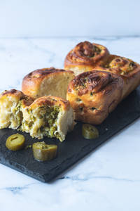 Jalapeno & Cheddar Cheese Swirl Bread