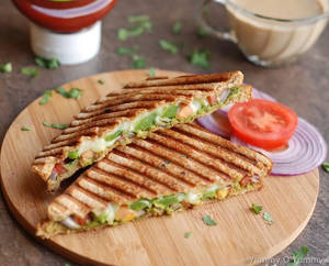 Cheese Chutney Sandwich