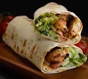 Chicken tikka roll