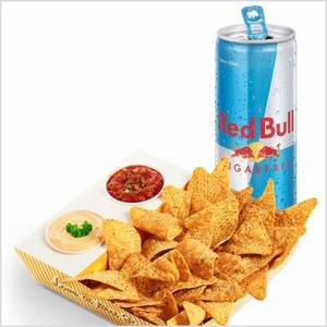 Nachos + Redbull Sugarfree