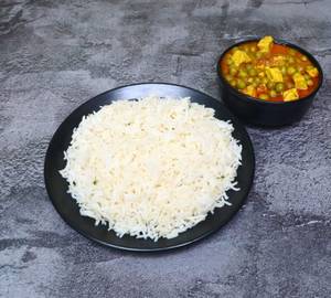 Matar Paneer Rice Bowl