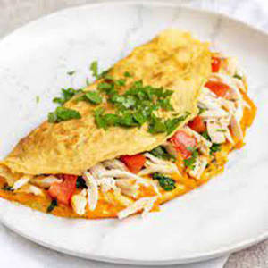 Chicken Tikka Omelatte