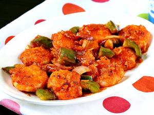 Chilli Prawns